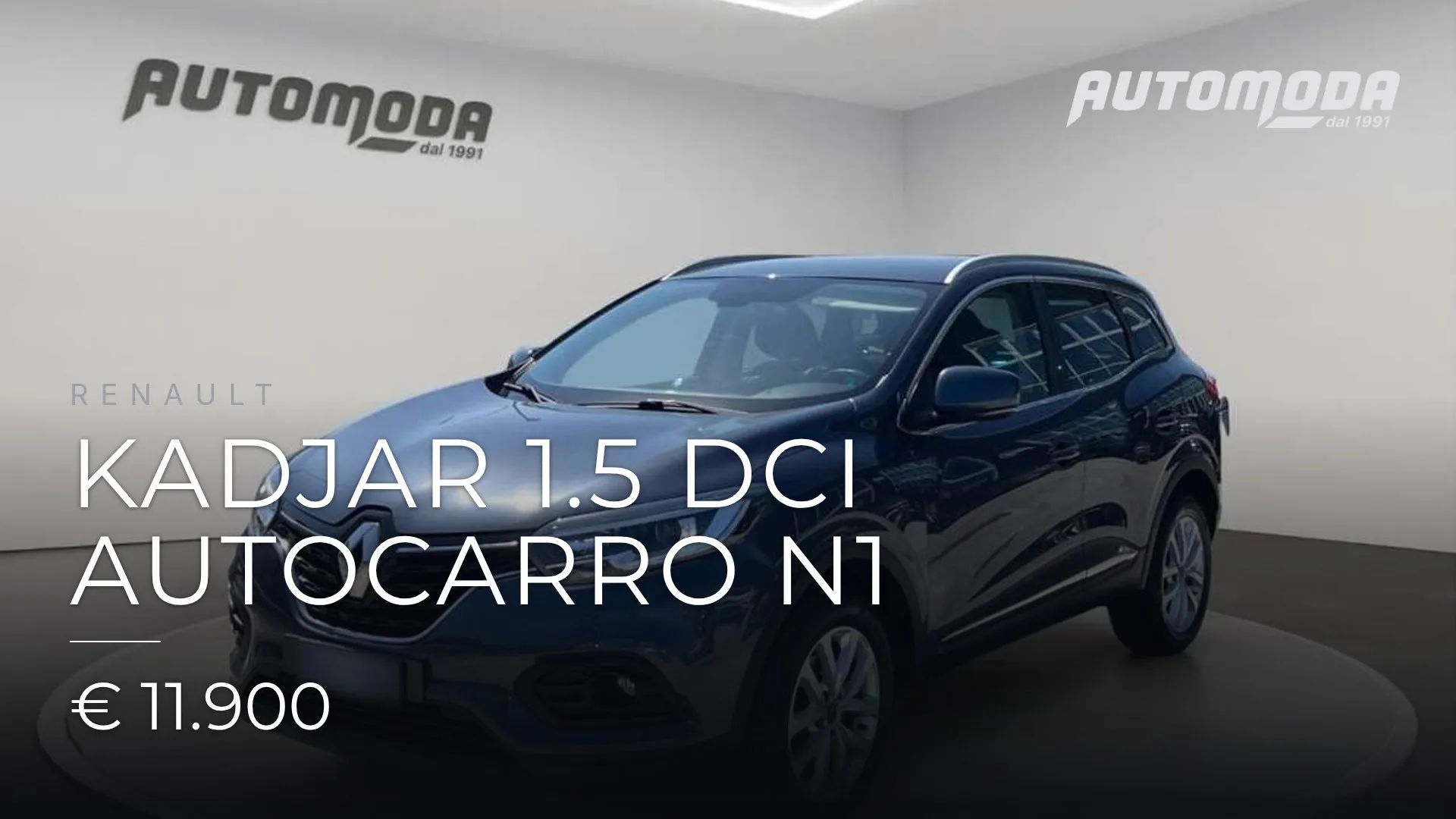 Renault Kadjar 1.5 DCI AUTOCARRO N1 2020