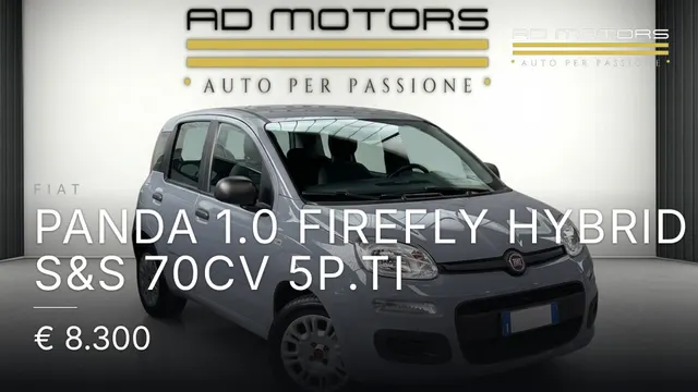 Fiat Panda 1.0 firefly hybrid s&s 70cv 5p.ti 2021
