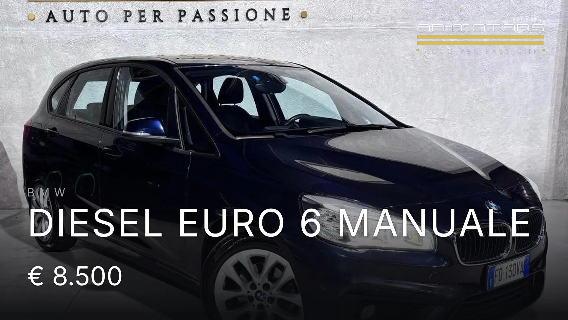 BMW Diesel Euro 6 Manuale 2016